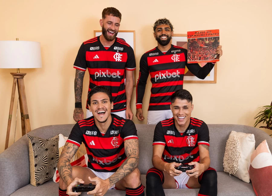 Flamengo 2024-25 Adidas Home Kit