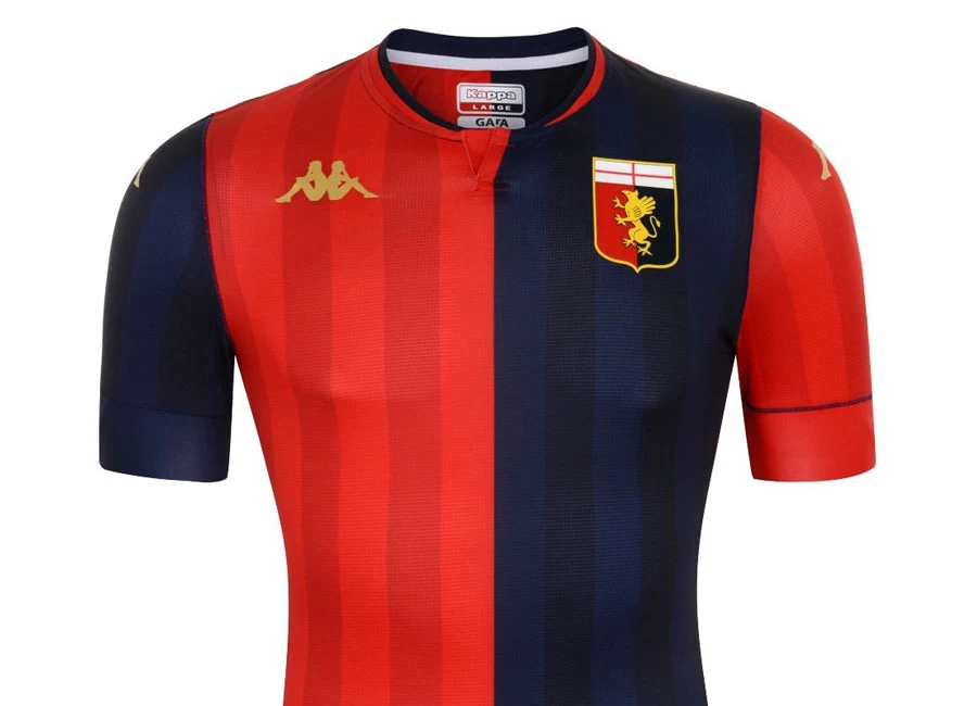 Genoa 2020-21 Kappa Home Shirt #GenoaCFC #Genoa #kappasport