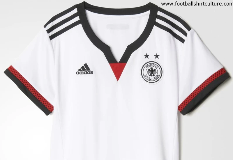 Germany Adidas 2015 Women Home Football Shirt