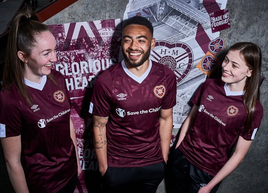 Hearts 2019-20 Umbro Home Kit