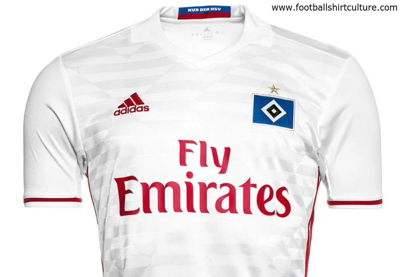 HSV 16/17 Adidas Home Football Shirt