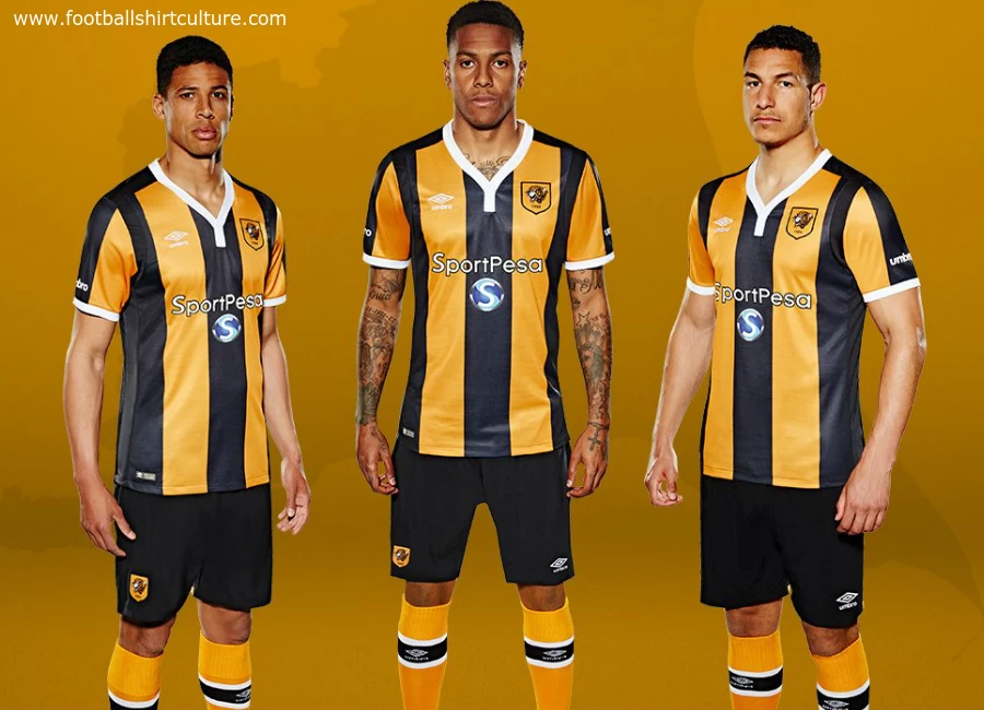 Hull City 16/17 Umbro Home Kit