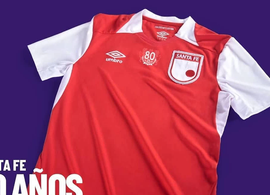 Independiente Santa Fé 2021 Umbro 80th Anniversary Shirt