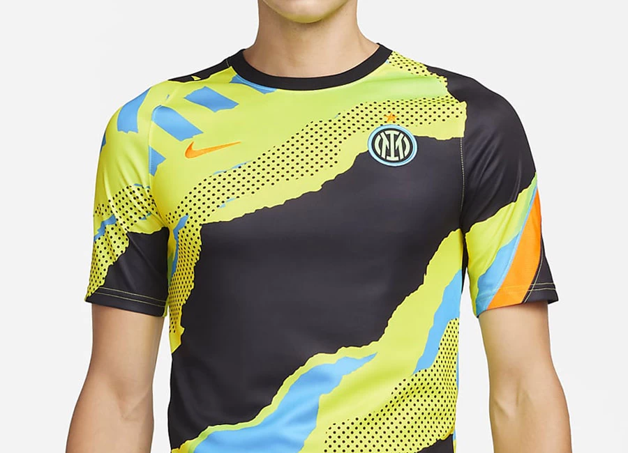 Inter Milan 21/22 Nike Dri-FIT Pre-Match Football Top