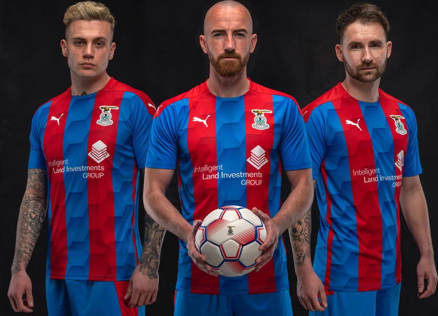 Inverness Caledonian Thistle 2020-21 Puma Home Kit #ICTFC #Inverness