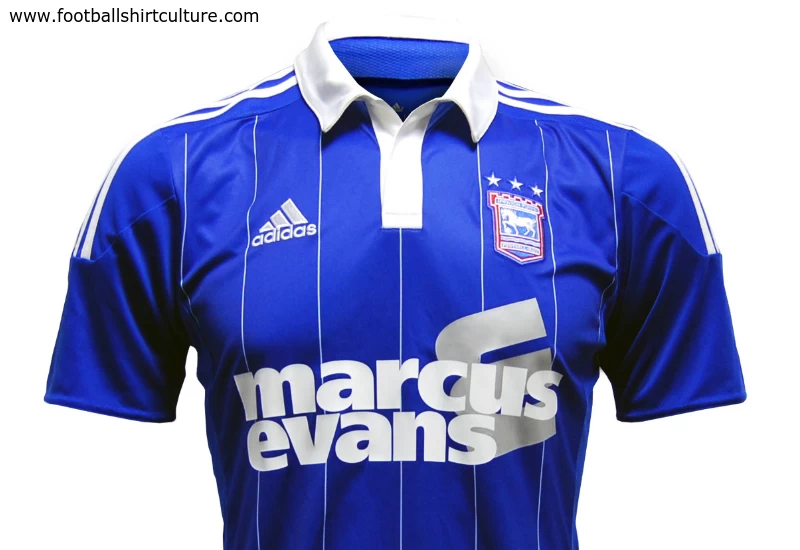 Ipswich Town 15/16 Adidas Home Football Shirt