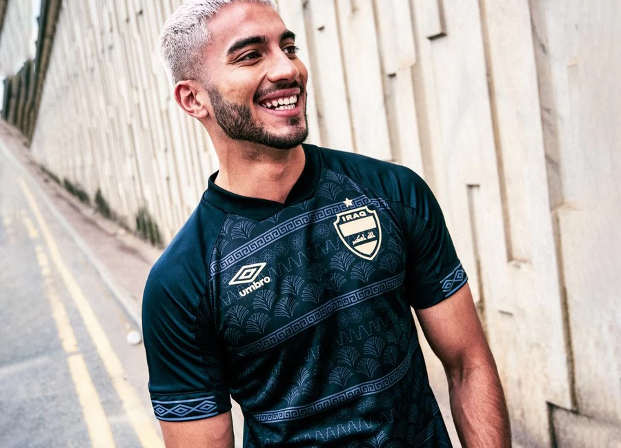 Iraq 2021-22 Umbro Third Kit #Iraq #umbro