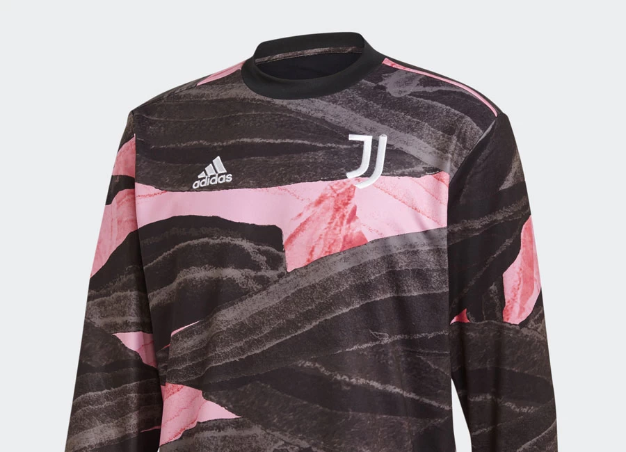 Juventus 2020-21 Adidas Pre-Match Warm Top - Black #juve #juventus #juventusfc #adidasfootball