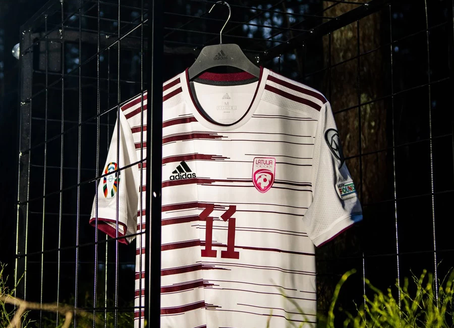 Latvia 2023-24 Adidas Away Shirt