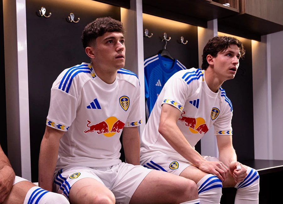 Leeds United 25/26 Adidas Home Kit