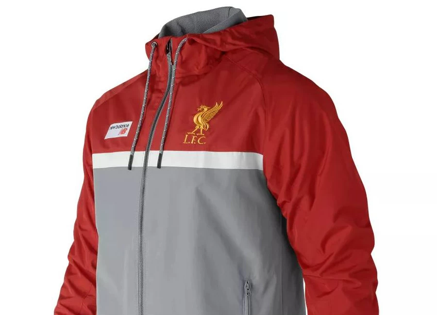 Liverpool FC New Balance Athletics Striker Jacket - Red Pepper