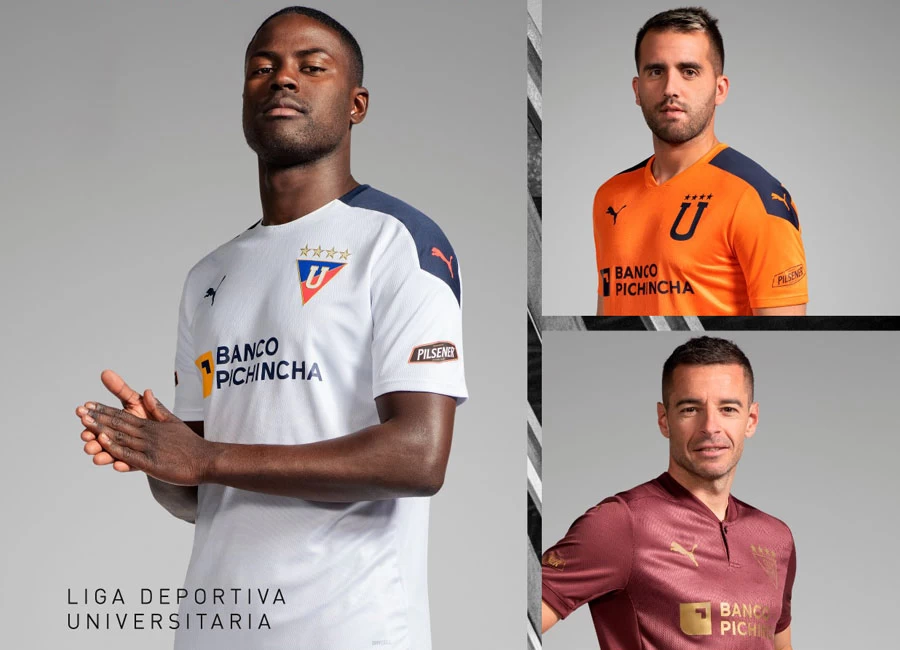 Liga LDU 2021 Marathon Home, Away and Third Shirts #LigaLDU #QuédateEnCasa