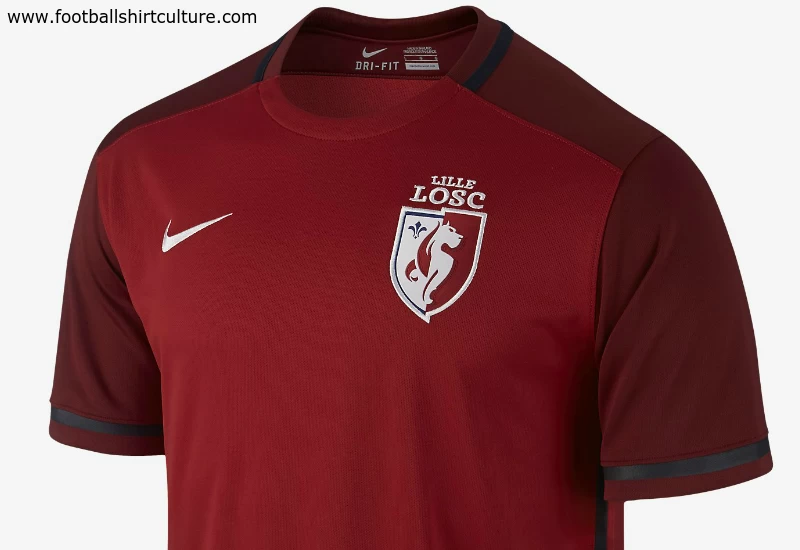 Lille OSC 15/16 Nike Home Football Shirt