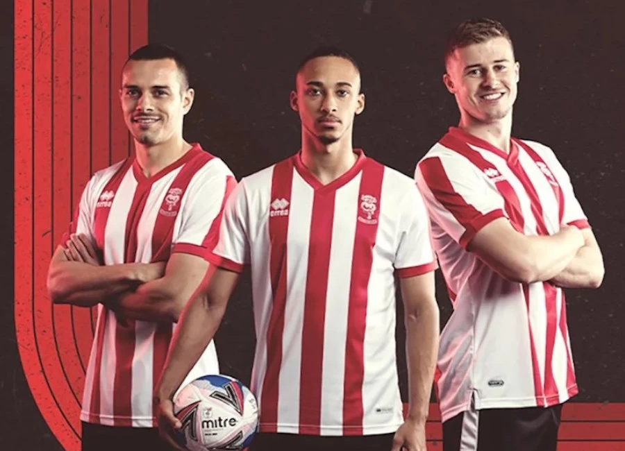 Lincoln City 2021-22 Erreà Home Shirt Kit #TheImps #EPL #Imps #Erreà