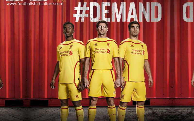 Liverpool 14/15 Warrior Away Football Shirt