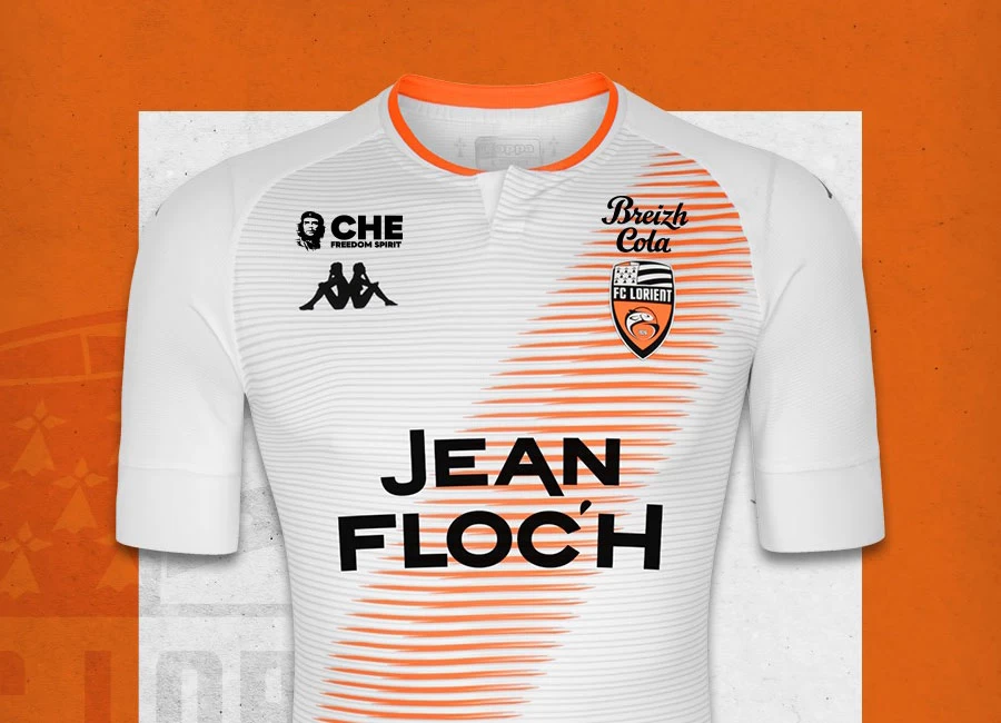 Lorient 2020-21 Kappa Away Shirt FCLorient #AllezLesMerlus #Kappa4FCL #Lorient