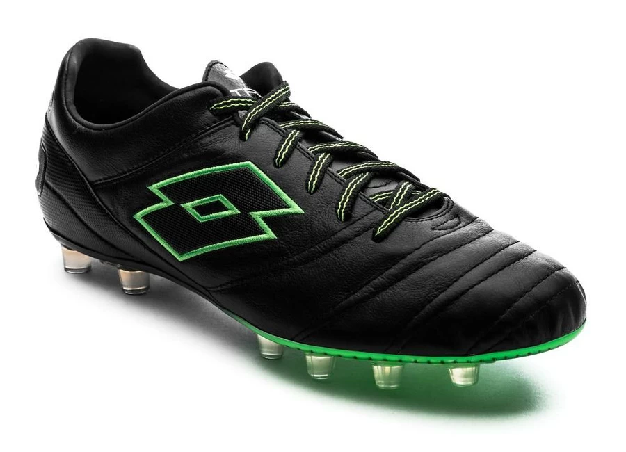 Lotto Stadio 45 FG - Black / Mint Fluo