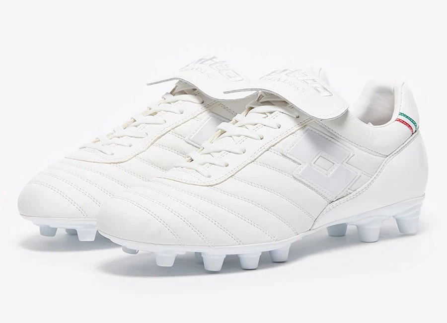 Lotto Stadio Made In Italy FG - White #footballboots #footballboot