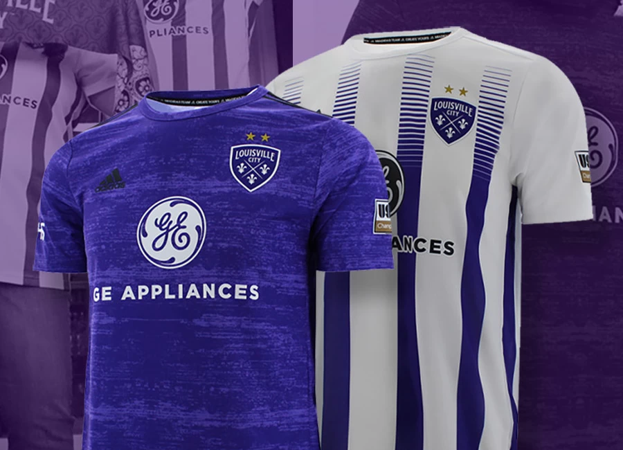 Louisville City 2022 Adidas Home and Away Kits #LouCity #LouisvilleCityFC #adidasfootball