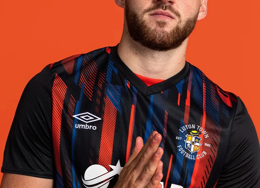 Luton Town 2021-22 Umbro Away Shirt Kit #TheHatters #EPL #LTFC #Umbro