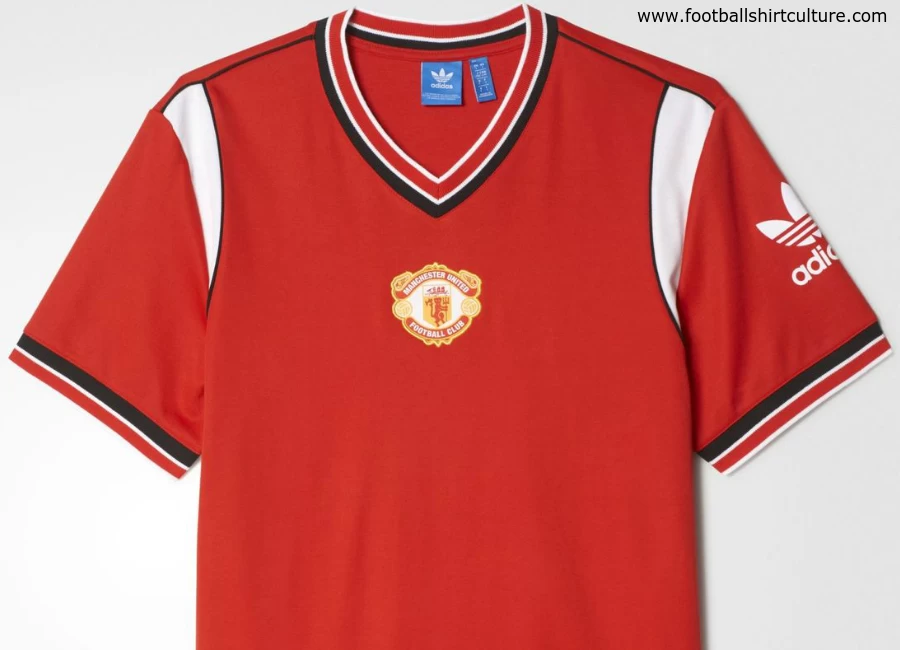 Manchester United FC 1985 Adidas Originals Home Jersey