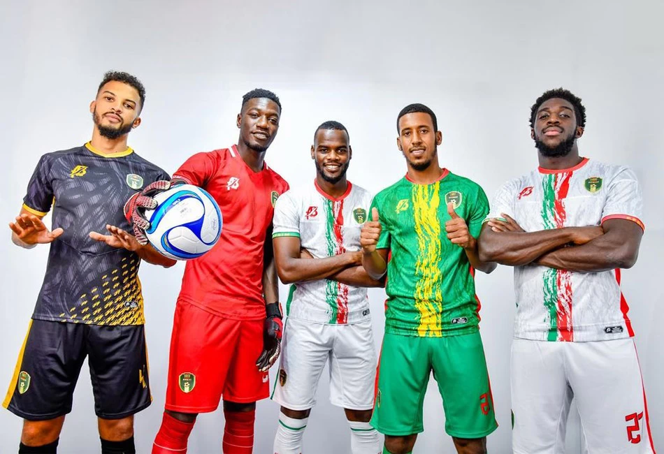 Mauritania 2022 AB Sport Home, Away and Third Kits #Mauritania #CAN2021