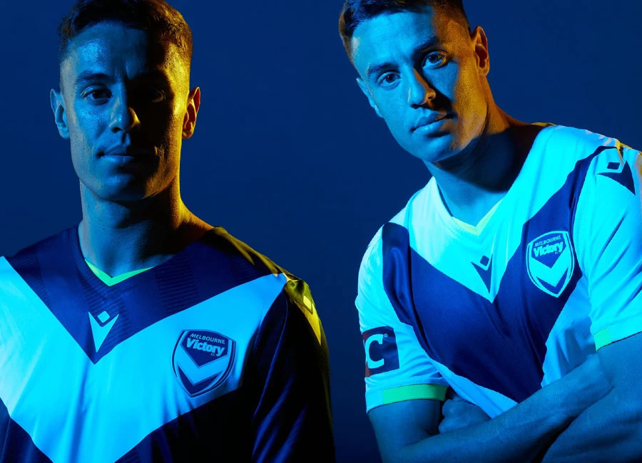 Melbourne Victory 2021-22 Macron Home and Away Kits #MVFC #MelbourneVictory #macronsports