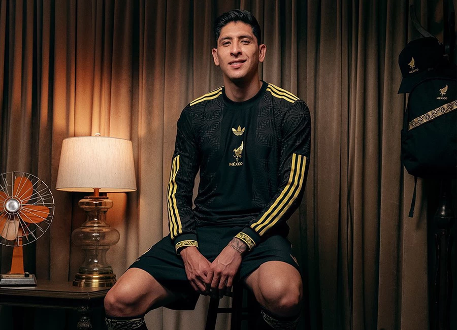 Mexico 2025 Adidas Gold Kit