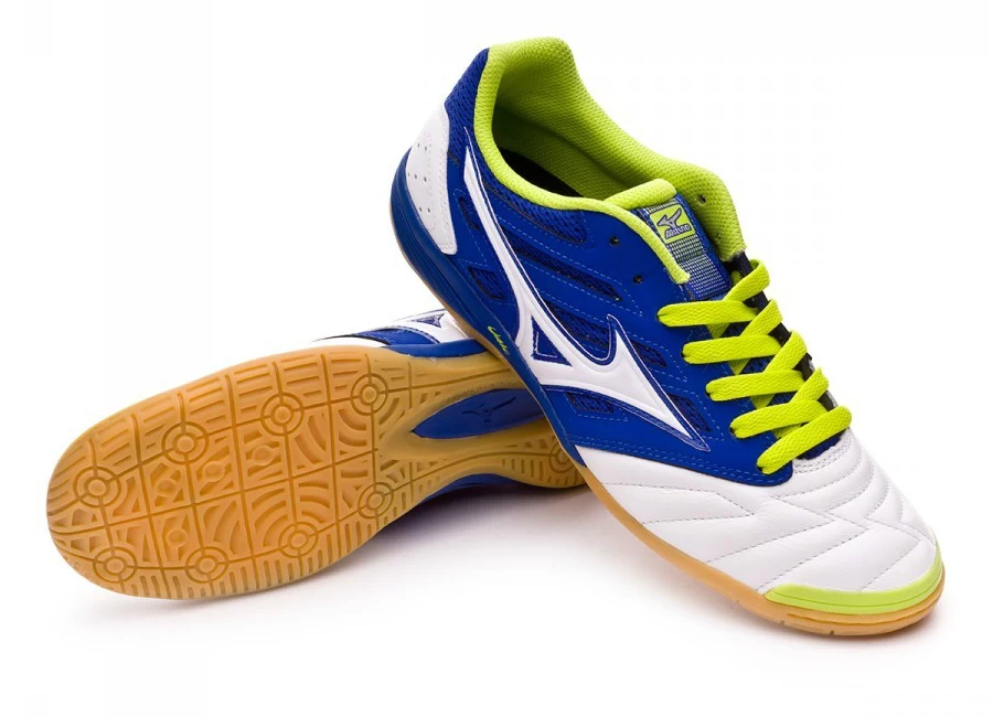 Mizuno Sala Premium II IN - Surf The Web / White