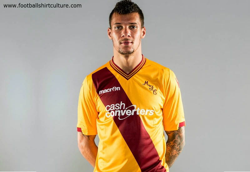 Motherwell 15/16 Macron Home Football Shirt