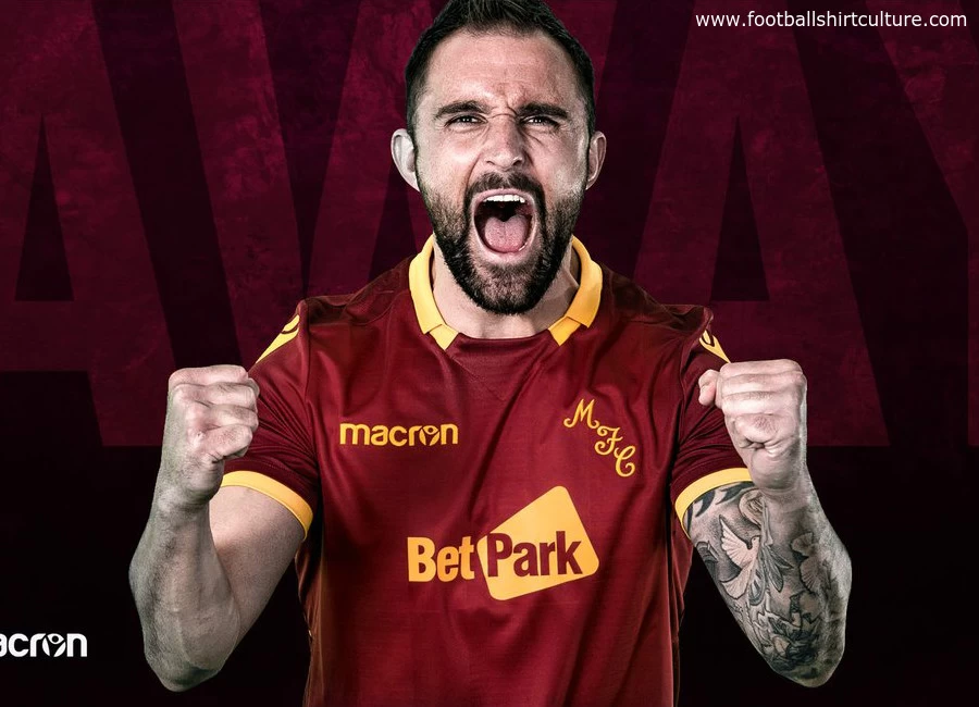 Motherwell 2018-19 Macron Away Kit