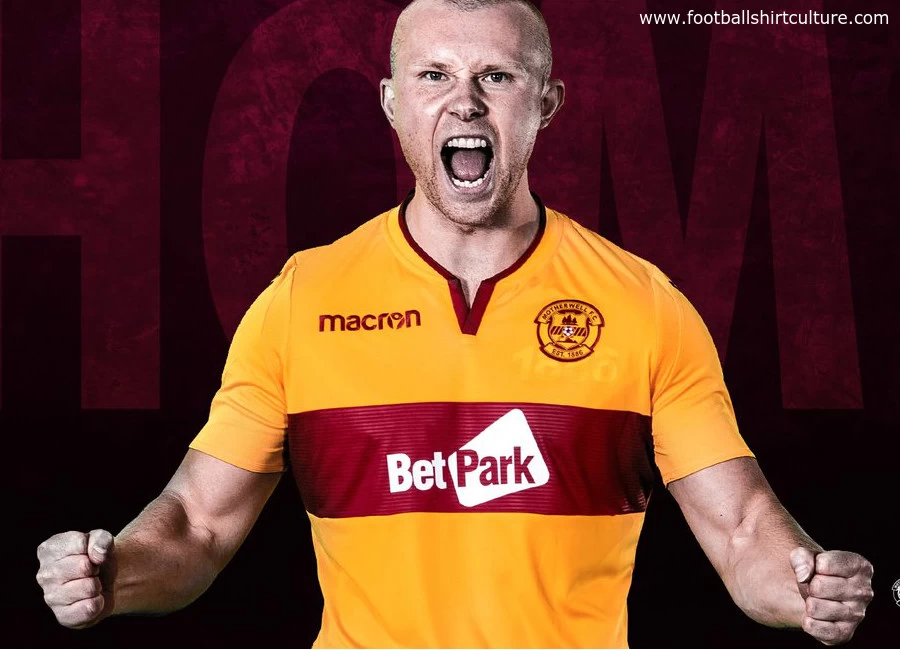 Motherwell 2018-19 Macron Home Kit