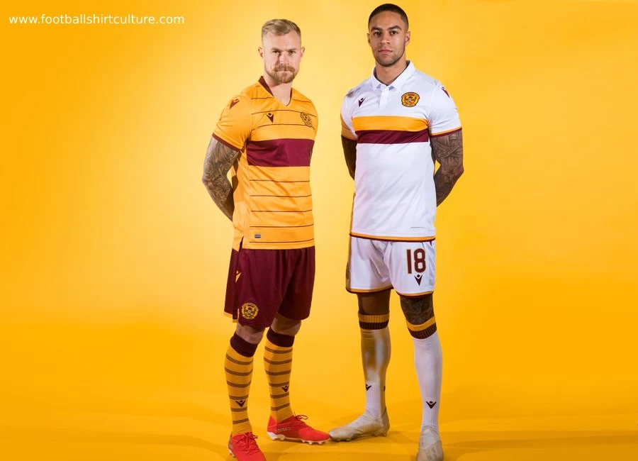 Motherwell 2019-20 Macron Home & Away Kits