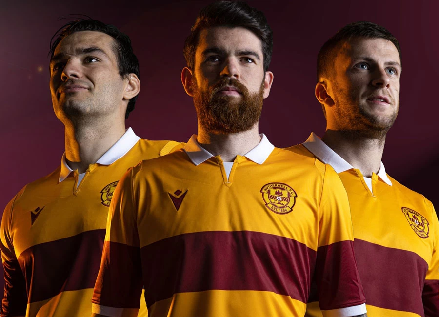 Motherwell 2020-21 Macron Home Kit #Motherwell #Motherwellfc