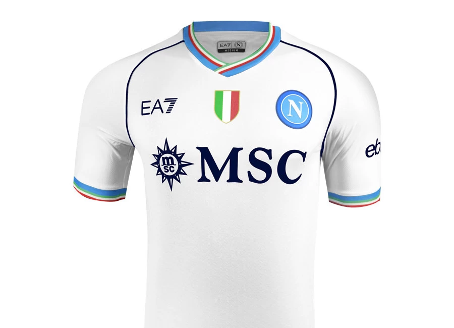 Napoli 2023-24 EA7 Euro Away Kit