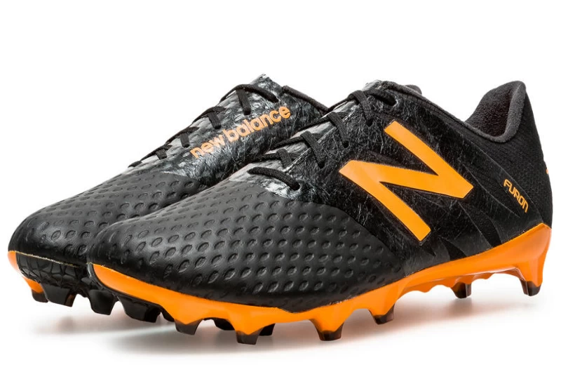 New Balance Furon Pro FG Football Boots - Black / Impulse / Silver Mink  / Thunder