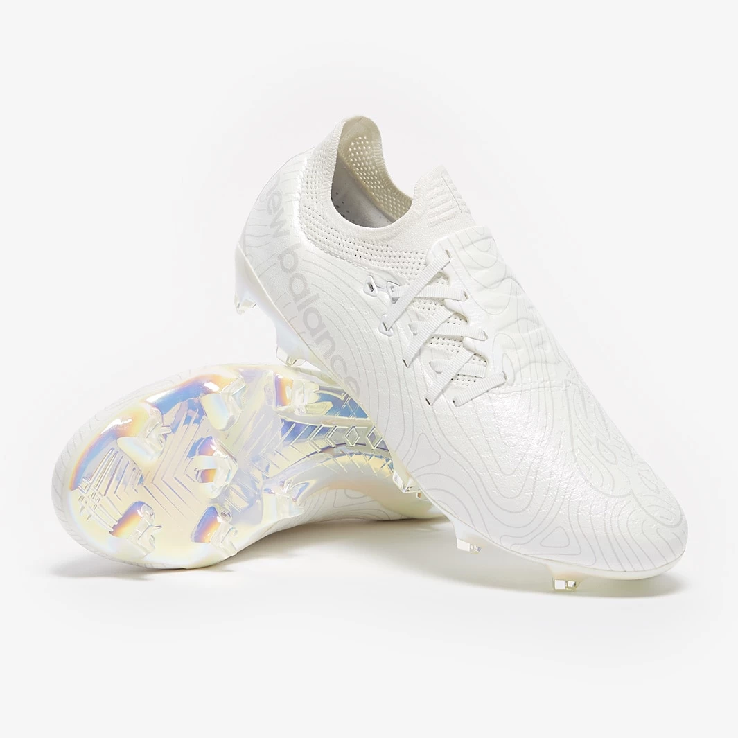 New Balance Furon Pro FG Whiteout - White / White