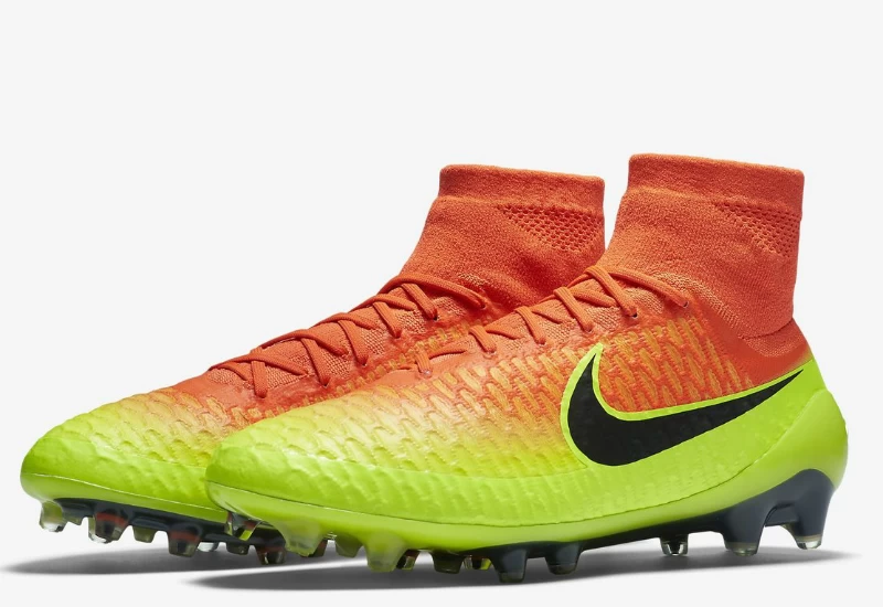 Nike Magista Obra FG - Spark Brilliance Pack - Total Crimson / Volt / Bright Citrus / Black