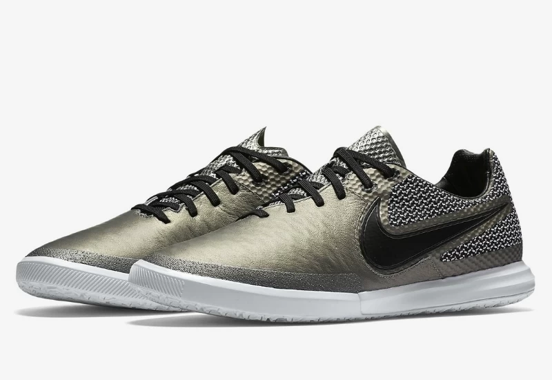 Nike MagistaX Finale IC - Metallic Pewter / White / Green Strike / Black