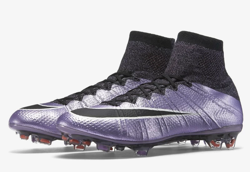 Nike Mercurial Superfly FG - Liquid Chrome Pack - Urban Lilac / Black / Bright Mango