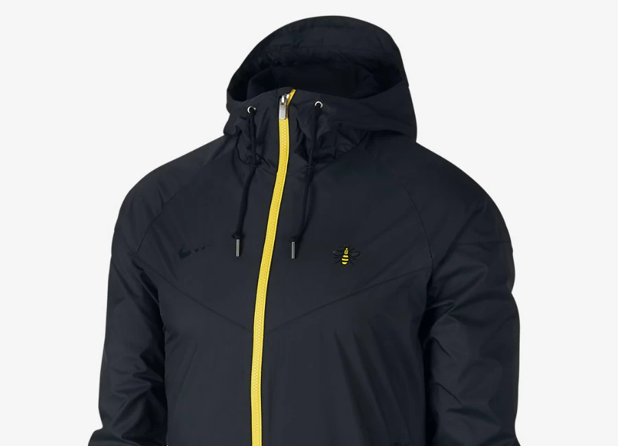 Nike Manchester City FC Windrunner - Black / Tour Yellow / Black