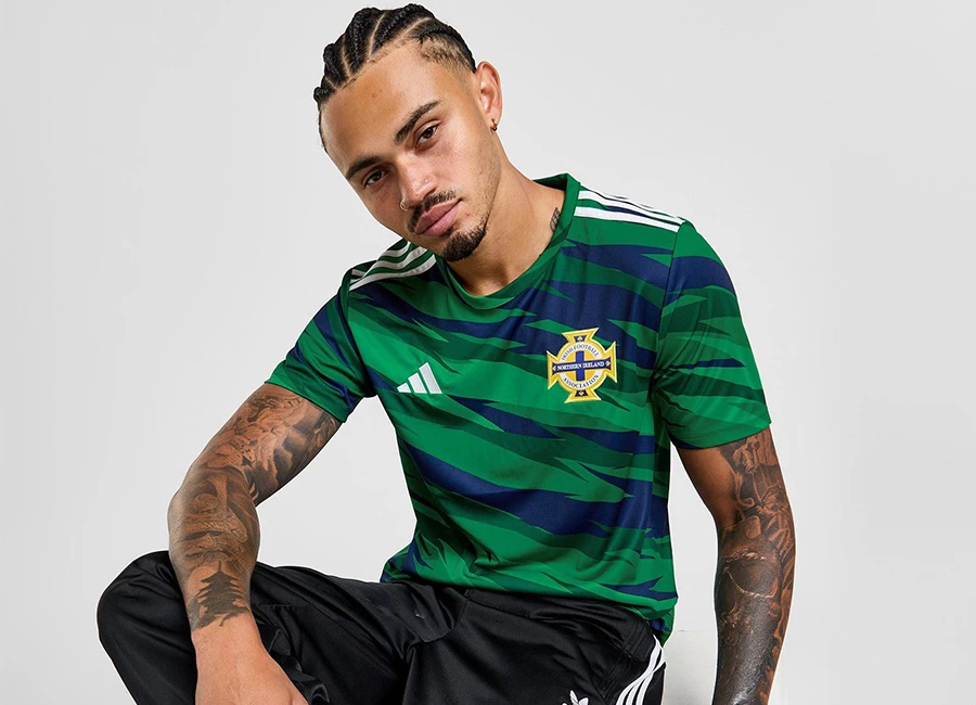 Northern Ireland 2024 Adidas Pre-Match Shirt