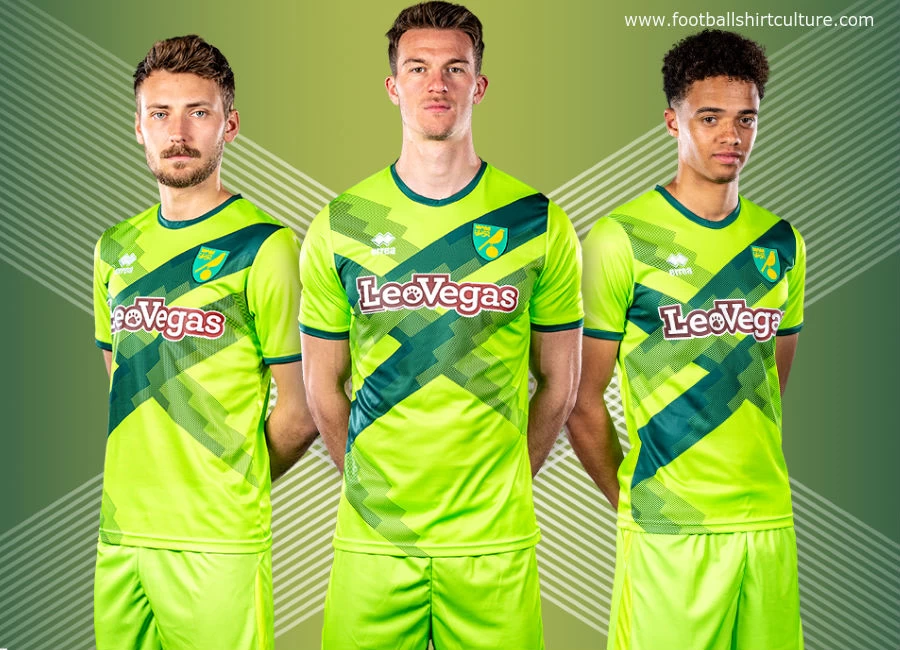 Norwich City 2018-19 Errea Third Kit