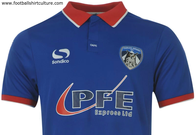 Oldham Athletic 15/16 Sondico Home Football Shirt