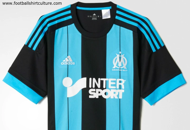 Olympique Marseille 15/16 Adidas Away Football Shirt