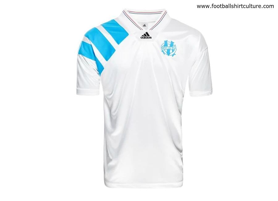 Olympique de Marseille 1993 Adidas Home Retro Shirt