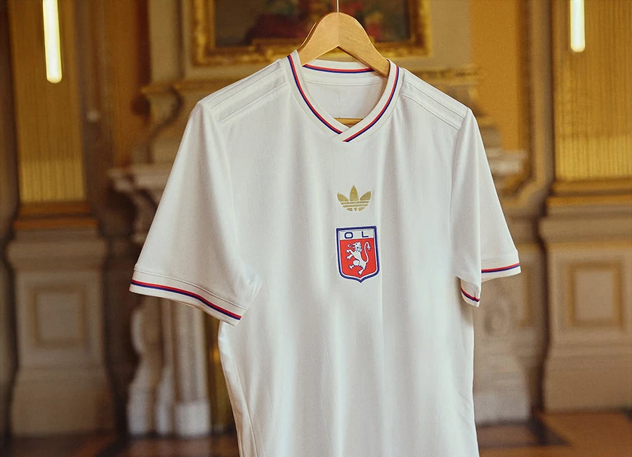 Olympique Lyon 2025 Adidas 75th Anniversary Jersey