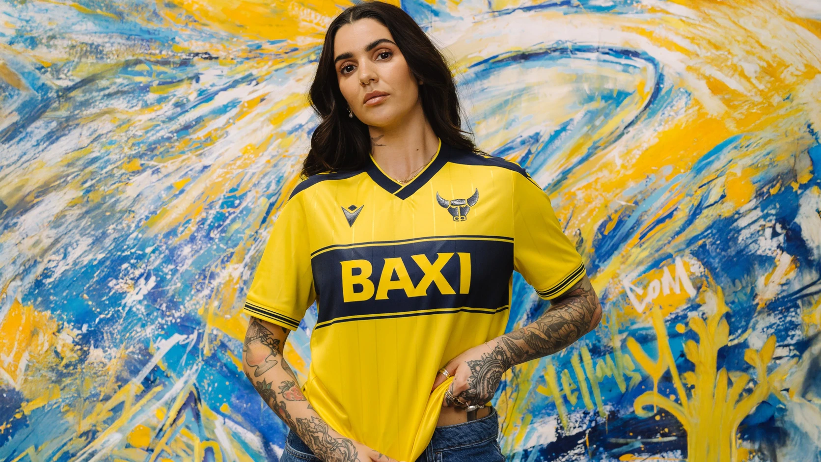 Oxford United 26/27 Macron Home Kit