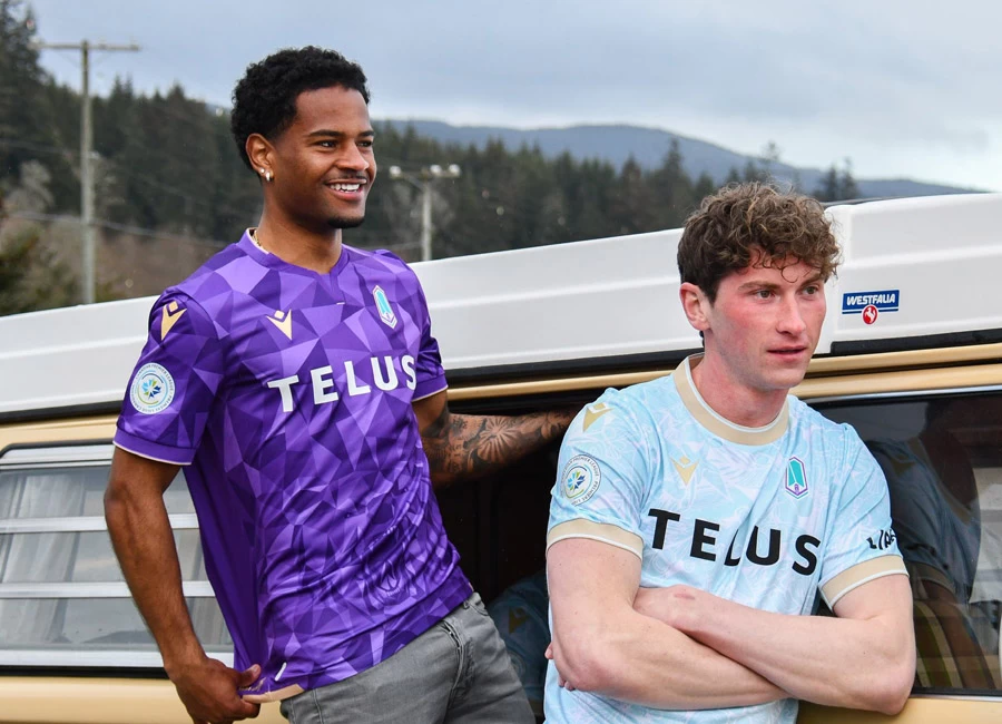 Pacific FC 2023 Macron Home and Away Kits