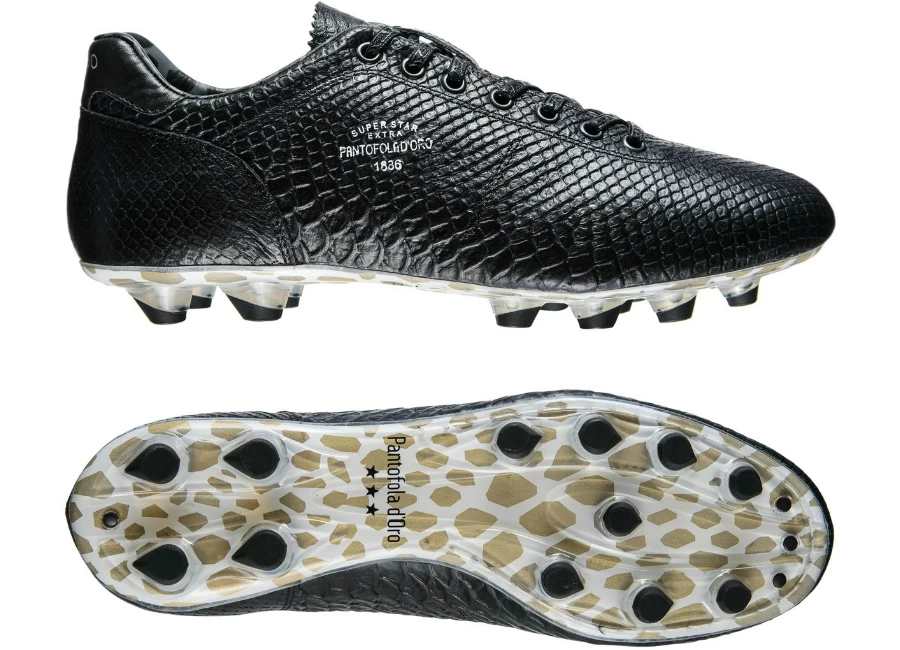 Pantofola d'Oro Impulso Python Calf FG - Black